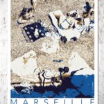 Affiche Marseille - DEDE BLEU - Va Te Faire Encadrer